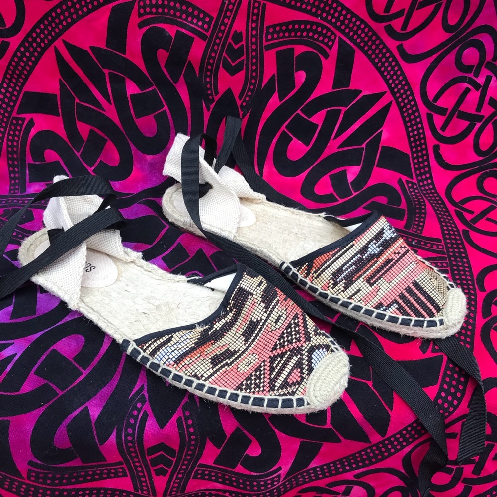 Wrap up espradilla flats from Nordstrom ❤️